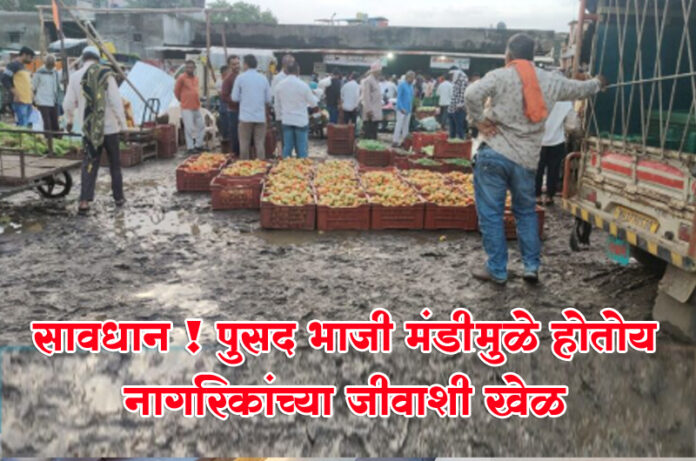 Beware ! Pusad Vegetable Market is Playing With the Lives of Citizens |